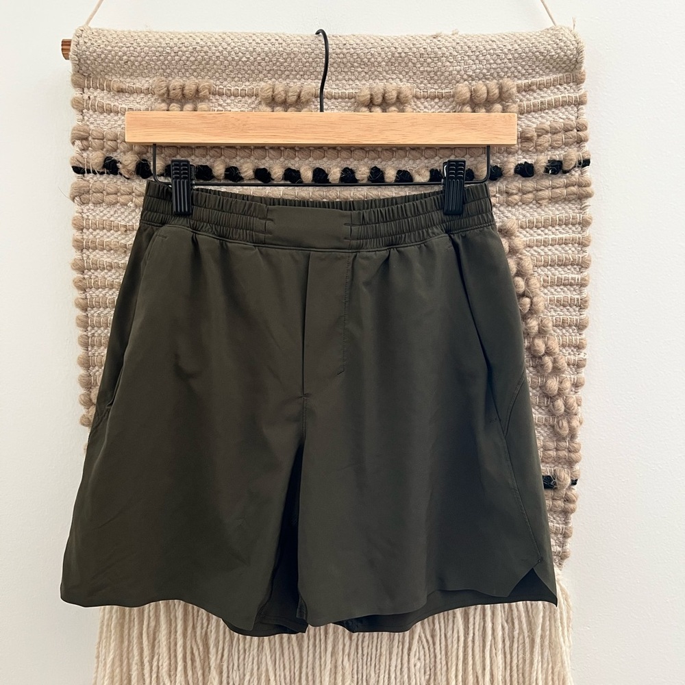 Lululemon Athletica Olive Green Women's Shorts